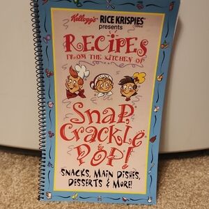 VINTAGE Kellogg's Rice Krispies Cookbook - Blue